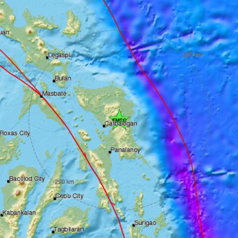 Το επίκεντρο του σεισμού
