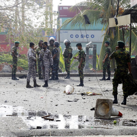 Βομβιστικές επιθέσεις στη Σρι Λάνκα