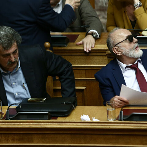 Παύλος Πολάκης και Παναγιώτης Κουρουμπλής