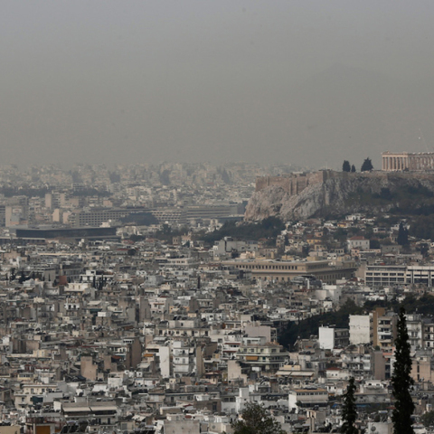 Αφρικανική σκόνη στην Αθήνα