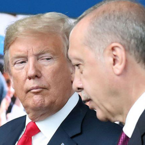 Ντόναλντ Τραμπ και Ταγίπ Ερντογάν 