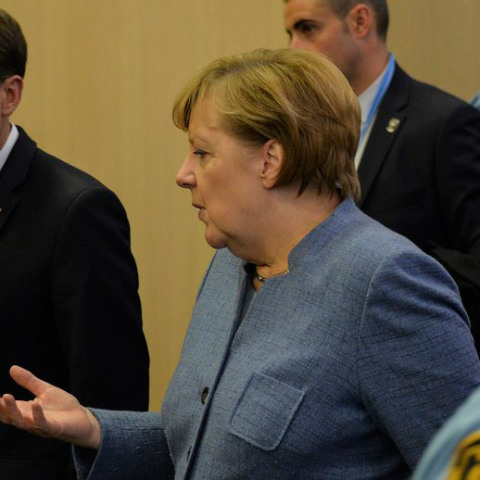 'Αγγελα Μέρκελ - Εμανουέλ Μακρόν