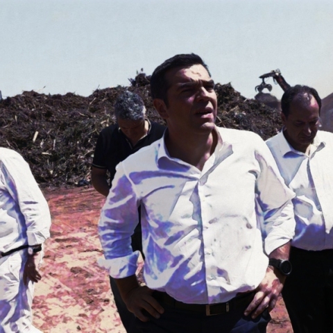 Τσίπρας στο Μάτι