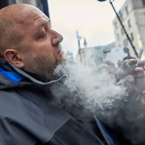 Χρήστης κάνναβης στον Καναδά