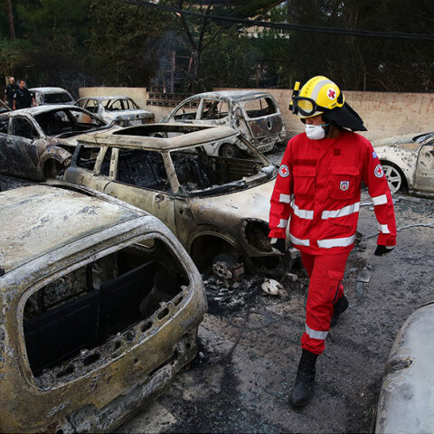 Πυρκαγιά στο Μάτι