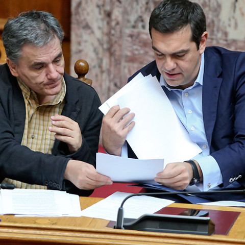 Ευκλείδης Τσακαλώτος - Αλέξης Τσίπρας