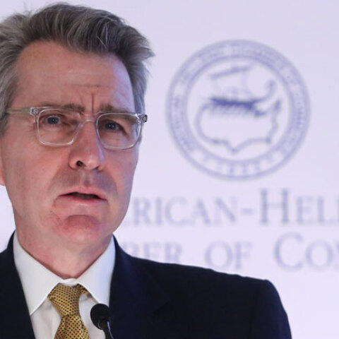 Ο πρέσβης των ΗΠΑ στην Ελλάδα, Τζέφρι Πάιατ