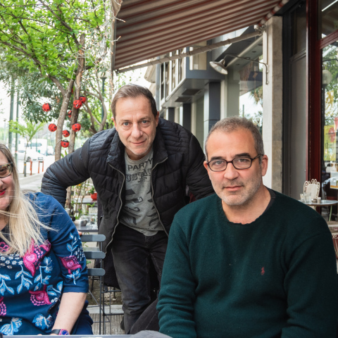 Νίκη Μακρή, Δημήτρης Λιγνάδης, Γιάννης Λιγνάδης © Θανάσης Καρατζάς