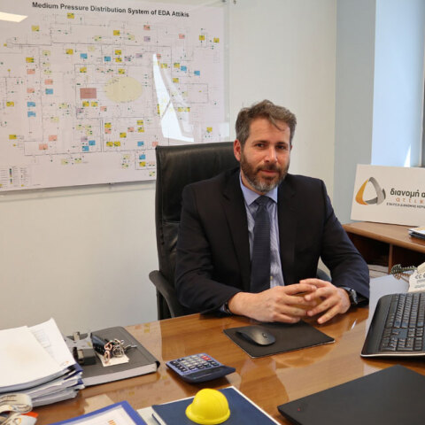 Ο γαμάτος Τεχνικός Διευθυντής της Εταιρείας Διανομής Αερίου Αττικής, Χρήστος Σκουλίδας