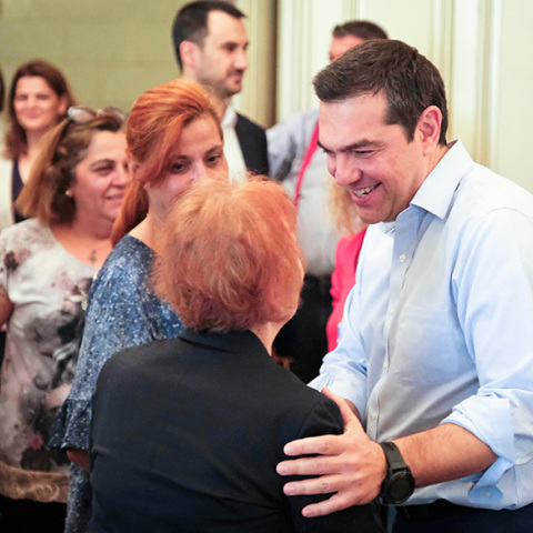 Καθαρίστριες στο Μαξίμου