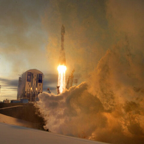Εκτόξευση Soyuz στο Καζακστάν