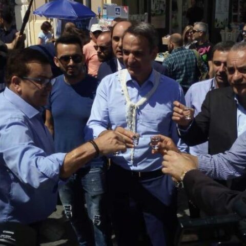 Στο Ηράκλειο ο Κυριάκος Μητσοτάκης