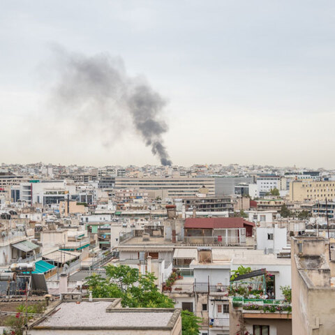 Φωτιά στη Νέα Σμύρνη