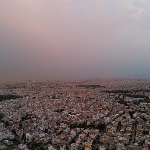 Αθήνα, αφρικανική σκόνη