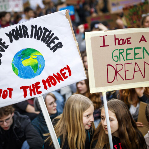 Διαδηλώσεις για την κλιματική αλλαγή 