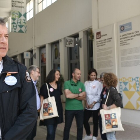 «Η ζωή μπορεί να γίνει καλύτερη», δήλωσε ο Στ. Θεοδωράκης από την Κυψέλη 