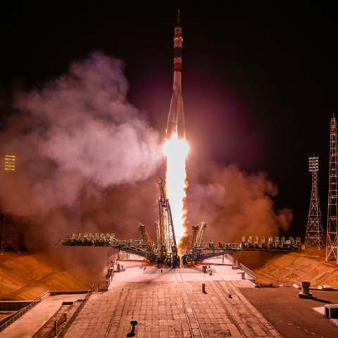 Καζακστάν, εκτόξευση πυραύλου.jpg