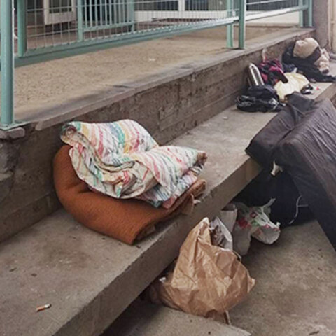 Άστεγοι στο νοσοκομείο ΑΧΕΠΑ