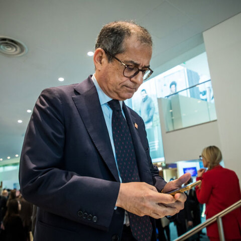 Ο υπουργός Οικονομικών της Ιταλίας Τζιοβάνι Τρία