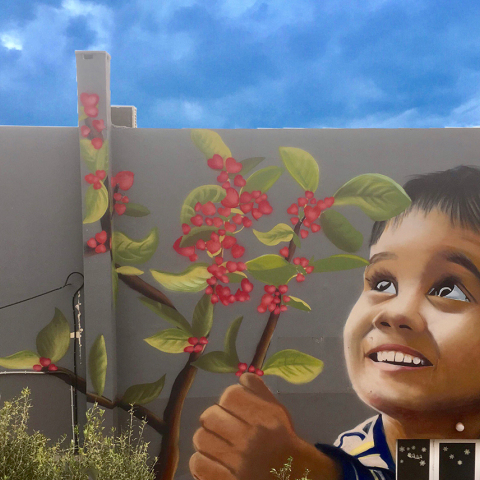 Γκράφιτι στο Μάτι