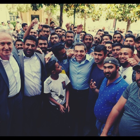 Ρομά σε προεκλογική ομιλία του πρωθυπουργού