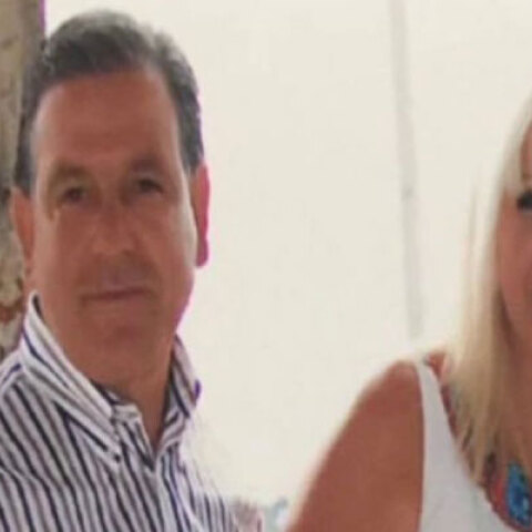 Ο Δημήτρης Γραικός με τη σύζυγό του