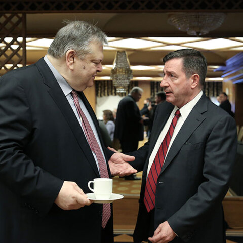 Ευάγγελος Βενιζέλος και Γιώργος Καμίνης