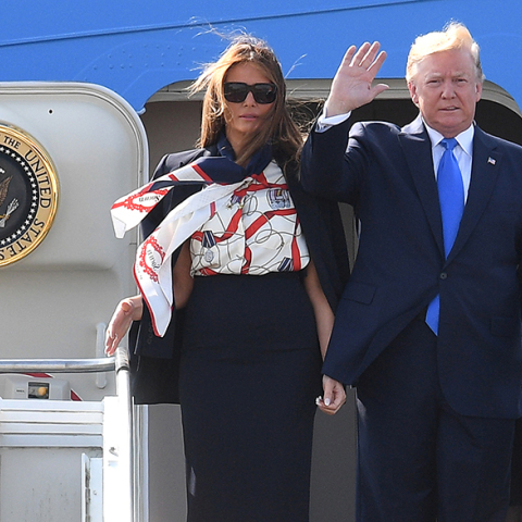 Ντόναλντ και Μελάνια Τραμπ.