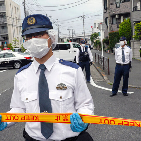 Αστυνομικοί στην Ιαπωνία