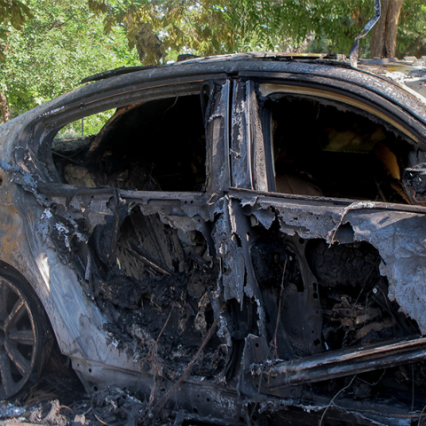 Εμπρησμός διπλωματικού οχήματος στη Θεσσαλονίκη