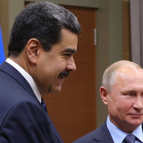 Νικολάς Μαδούρο και Βλαντίμιρ Πούτιν
