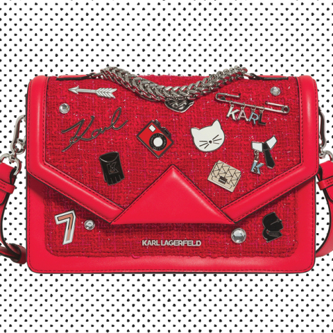 KARL LAGERFELD Τσαντάκι με pins €415