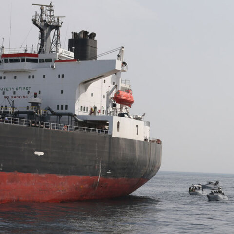 Το τάνκερ που δέχτηκε επίθεση στον Περσικό Κόλπο