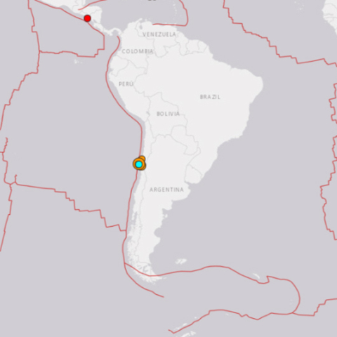 Σεισμός στη Χιλή