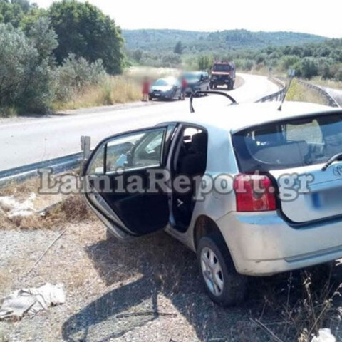 Τροχαίο δυστύχημα στην Αταλάντη