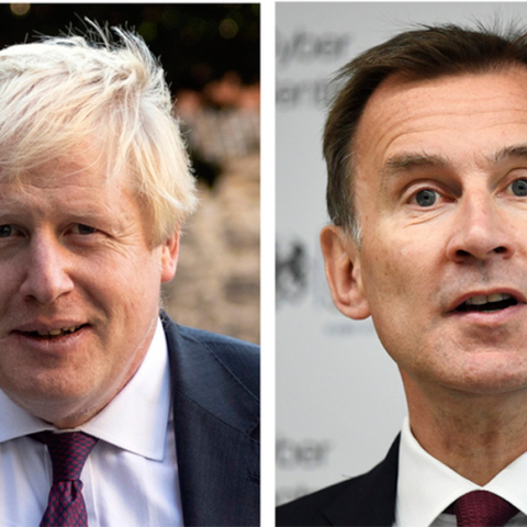 Μπόρις Τζόνσον, Τζέρεμι Χαντ