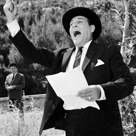 Ο Λάμπρος Κωνσταντάρας ως Μαυρογιαλούρος  