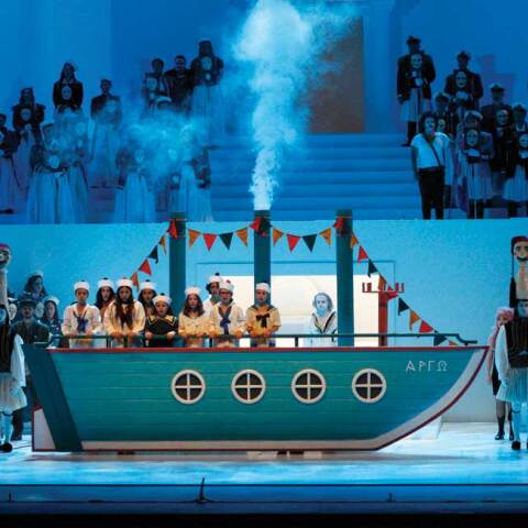 Νίκος Κυπουργός, Λένα Κιτσοπούλου, «Μήδεια» του Μποστ, Εθνική Λυρική Σκηνή, ΚΠΙΣΝ