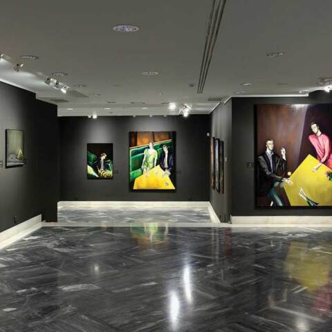 Ντίκος (Κωνσταντίνος) Βυζάντιος: Ανεικονισμός και Παραστατικότητα. Μουσείο Σύγχρονης Τέχνης, Ίδρυμα Βασίλη και Ελίζας Γουλανδρή. Άνδρος