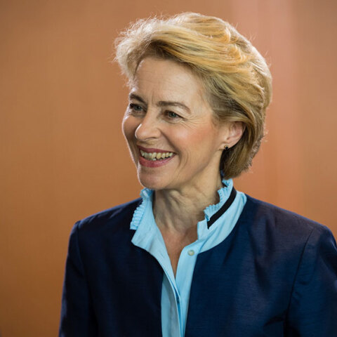 H πρόεδρος της Κομισιόν Ούρσουλα φον ντερ Λάιεν 