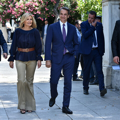 Μαρέβα- Κυριάκος Μητσοτάκης