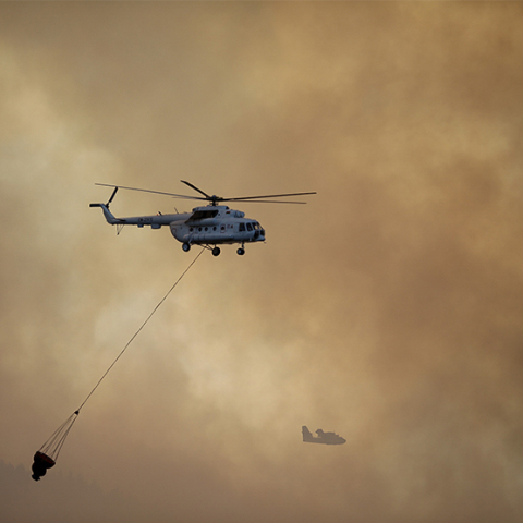 Φωτιά στη Λαμία