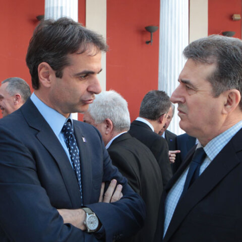 Κυριάκος Μητσοτάκης / Μιχάλης Χρυσοχοϊδης 