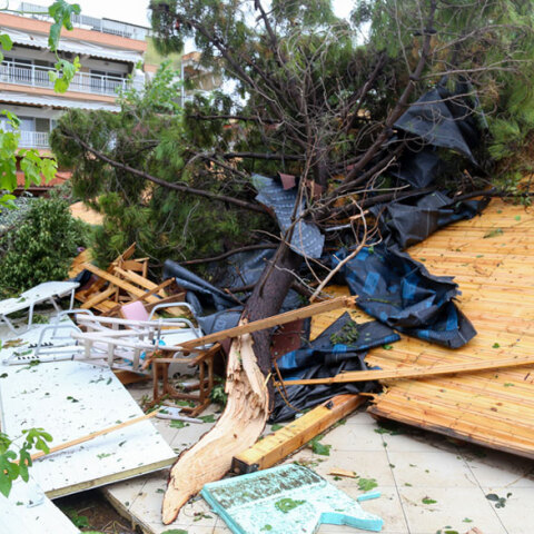 Καταστροφές στη Χαλκιδική