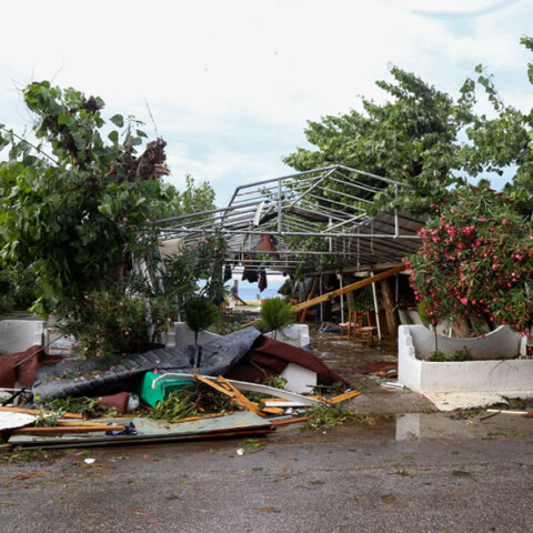 Καταστροφές στη Χαλκιδική