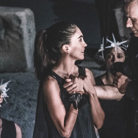 Η «Ιφιγένεια εν Αυλίδι» του ΚΘΒΕ στο Αρχαίο Θέατρο Επιδαύρου © Tasos Thomoglou