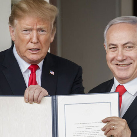 Ντόναλντ Τραμπ / Μπενιαμίν Νετανιάχου 