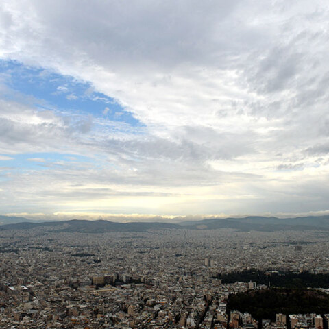 Πανοραμική εικόνα Αθήνας