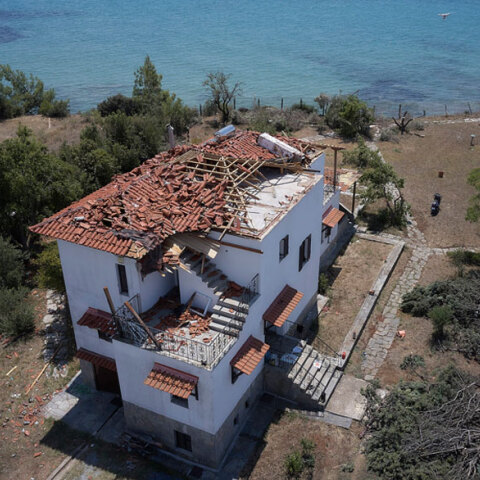 Καταστροφές στη Χαλκιδική