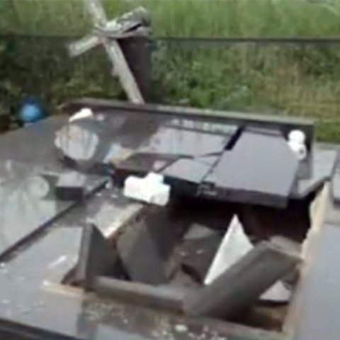 Νεκροταφείο στο Κόσοβο